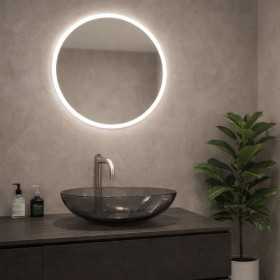 Lavabo da Appoggio Womb Handwash in Resina Trasparente Quarzo Fume Lullaby 