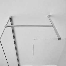Barra Di Fissaggio con Raccordo a T Per Walk In Doccia 100 Centimetri Ix Box Shower