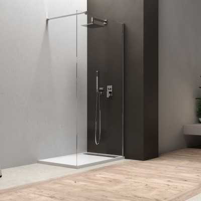 Cristallo Trasparente 8 mm per Walk-In Gardenia: Eleganza Solidita' e Massima Luminosita'