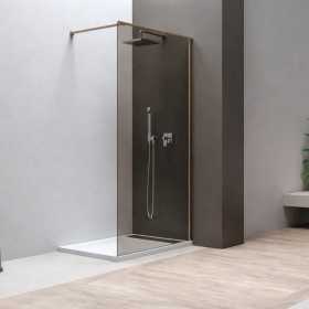 Cristallo Fume' 8 mm per Walk-In Gardenia Design Moderno Solidita' e Massima Luminosita'