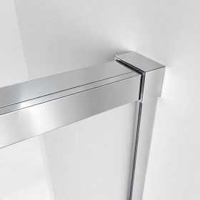 Profilo verticale a muro con kit di fissaggio per porta scorrevole Agave