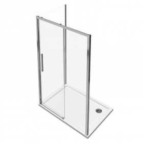 Lato fisso Anemone e Bao Cristallo 6 millimetri Chrome