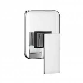 Miscelatore monocomando ad incasso doccia a parete 1 via cromo lucido con sistema install box serie Town