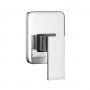 Miscelatore monocomando ad incasso doccia a parete 1 via cromo lucido con sistema install box serie Town