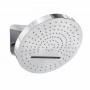 Soffione Doccia a Parete Orientabile in Acciaio con Cascata Spessore 60 mm modello Auris