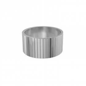 Ghiera Trama Plissettata per Soffione Inox Spy