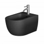 Bloom Bidet Ceramica Sospeso Scarico a Parete Colore Nero Opaco