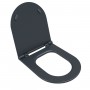 Sedile WC slim chiusura soft colore mirto lucido serie Bloom