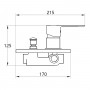 Miscelatore monocomando ad incasso doccia con deviatore 4 vie con sistema install box serie Pop