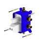 Miscelatore monocomando ad incasso doccia con deviatore 4 vie con sistema install box serie Pop