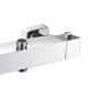 Miscelatore Termostatico in Ottone Cromato per Doccia Attacco 1/2 Ix Box Shower 