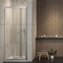 Porta Doccia Soffietto Bluma PS101 Cristallo 5 millimetri Chrome Ix Box Shower 