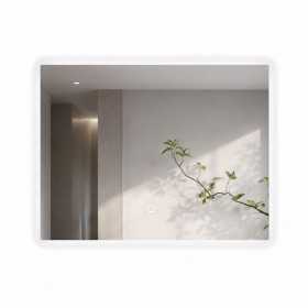 Specchio a Led rettangolare Naxos retroilluminato interruttore touch con dimmerazione luce fredda, naturale, calda