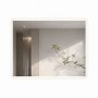 Specchio a Led rettangolare Naxos retroilluminato interruttore touch con dimmerazione luce fredda, naturale, calda