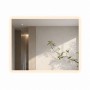 Specchio a Led rettangolare Naxos retroilluminato interruttore touch con dimmerazione luce fredda, naturale, calda