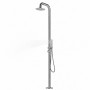 Colonna Doccia Sunny da esterno a Pavimento Acciaio Inox Spazzolato Outdoor