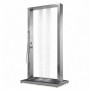 Colonna Doccia Esterna Doppia In Acciaio Inox Bamboo