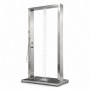 Colonna Doccia Esterna Doppia In Acciaio Inox Bamboo