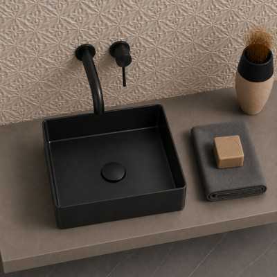 Lavabo D’Appoggio In Acciaio Inox Moderno Modello Vexel