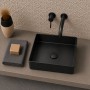 Lavabo D’Appoggio In Acciaio Inox Moderno Modello Vexel