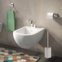 Scopino WC a pavimento da terra Giglio altezza cm 46,2 arredo bagno
