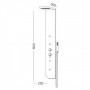Colonna Doccia Attrezzata Atos in Acciaio Inox Ix Box Shower
