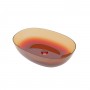 Lavabo da Appoggio Bowl in Resina Trasparente Ambra Lullaby