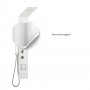 Ix Box Shower Colonna Doccia Attrezzata Botero In Alluminio Bianco Opaco