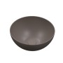 Lavabo da Appoggio Meg Tondo in Ceramica Grigio Opaco Lullaby 